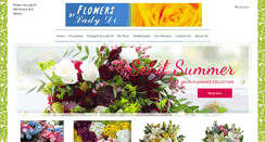 Desktop Screenshot of flowersbyladydi.ca